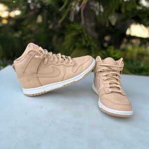 Nike Dunk High Vachetta Tan Shoes Womens Size: 8.5